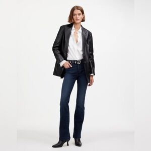 Madewell Women's Boot Cut Jeans - Dark Blue